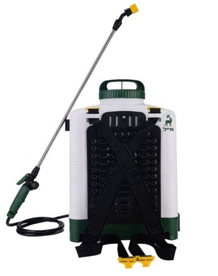 מרסס גב חשמלי נטען מקצועי  | נפח 16 ליטר