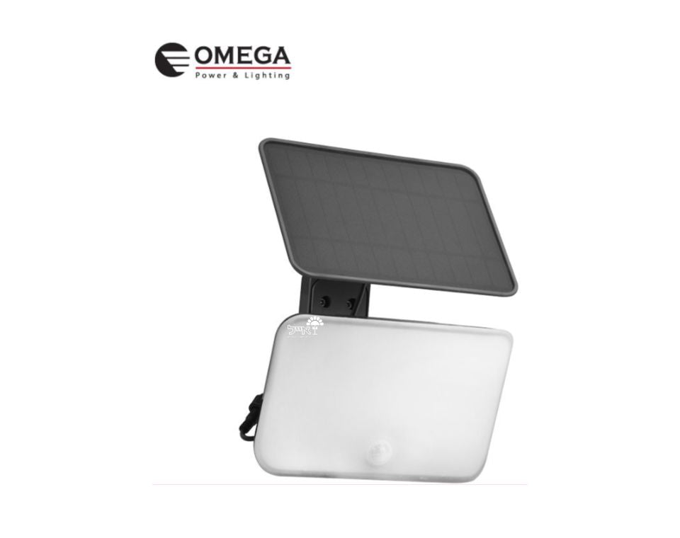 זרקור סולארי נטען + חיישן תנועה | דגם UNIQUE