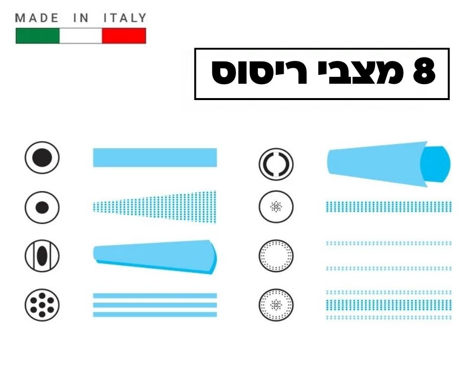 גלגלת השקיה | צבע פוקסיה | צינור 11.5 מטר | כולל אקדח וחיבורים