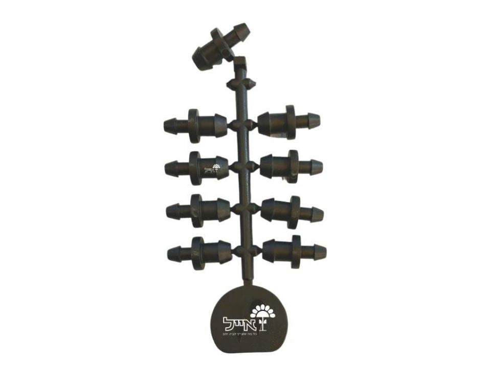 פקק צינור 7\3" | 50 יחידות | שחור