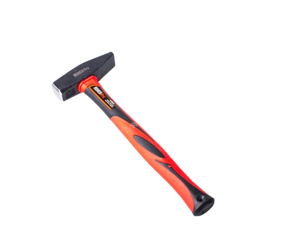 פטיש מכונאים | ידית פיבר | 500 גרם