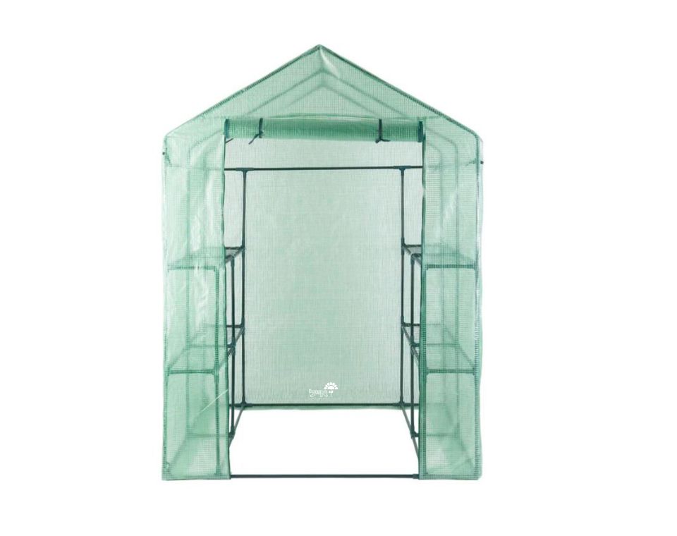 חממה ביתית הכוללת מדפים וכיסוי | דגם 1602 | 143X143 | ירוק