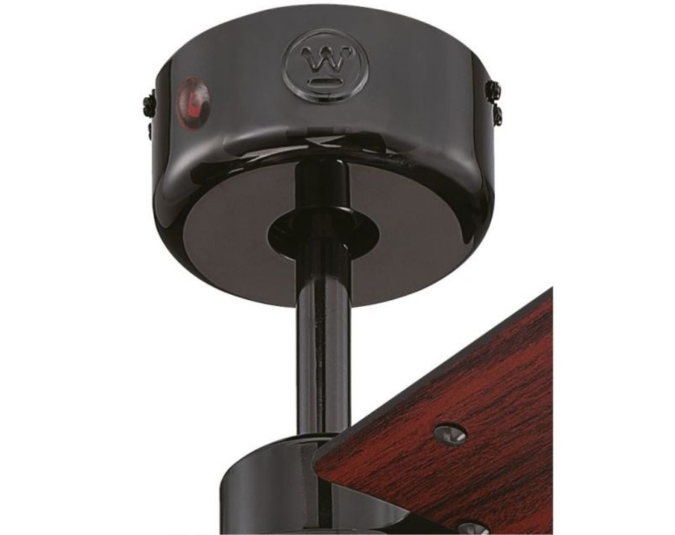 מאוורר תקרה דקורטיבי 52" | דגם Talia | שחור | כולל גוף תאורה מובנה