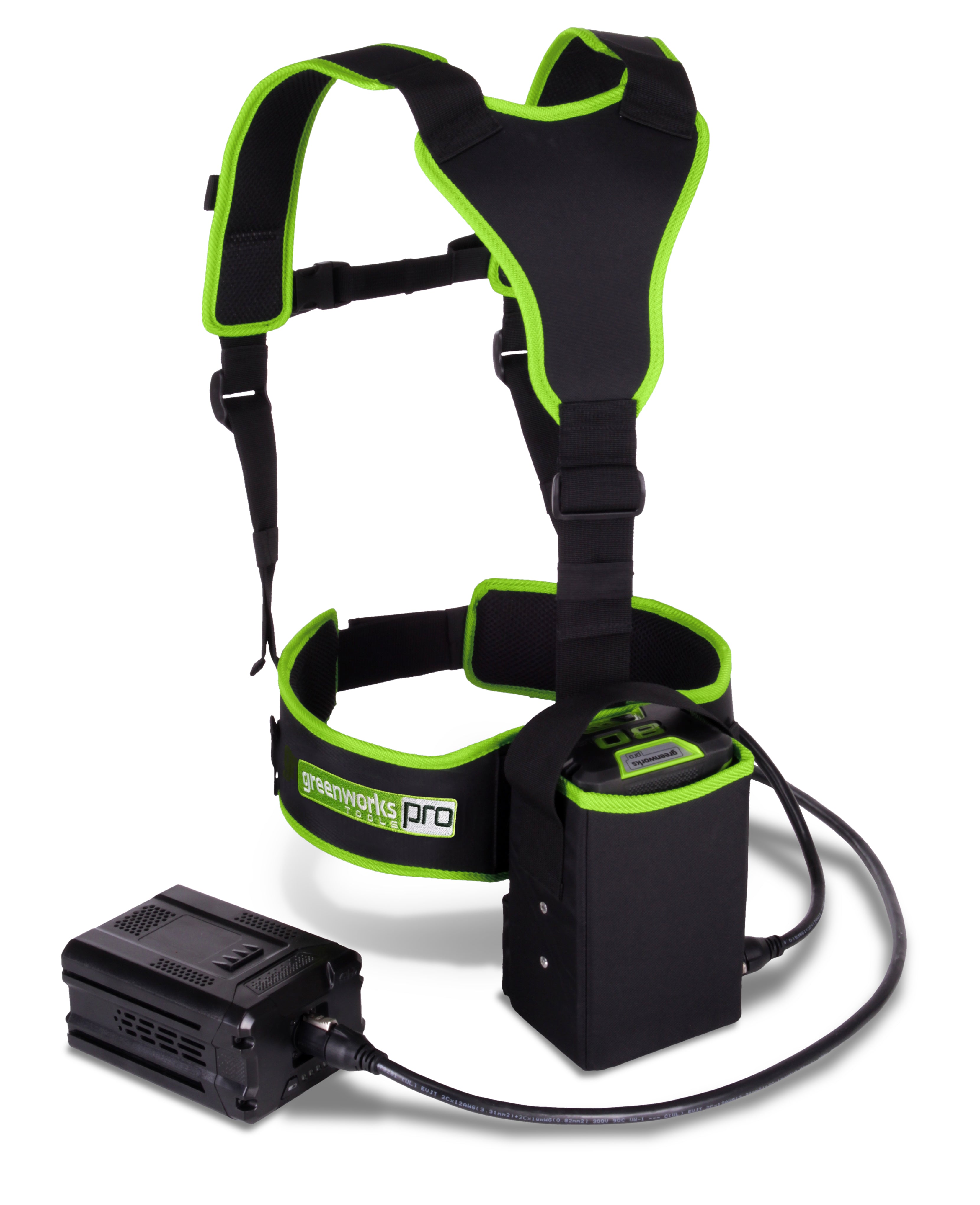 מפוח עלים 80V PRO | שתי סוללות 4.0Ah | מטען מהיר | ווסט