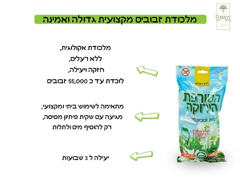 מלכודת הזבובים היעילה והחזקה | הטורפת הירוקה | גריין פלייס