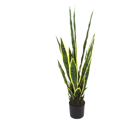 עציץ סנסיווריה מלאכותית גובה 83 ס"מ