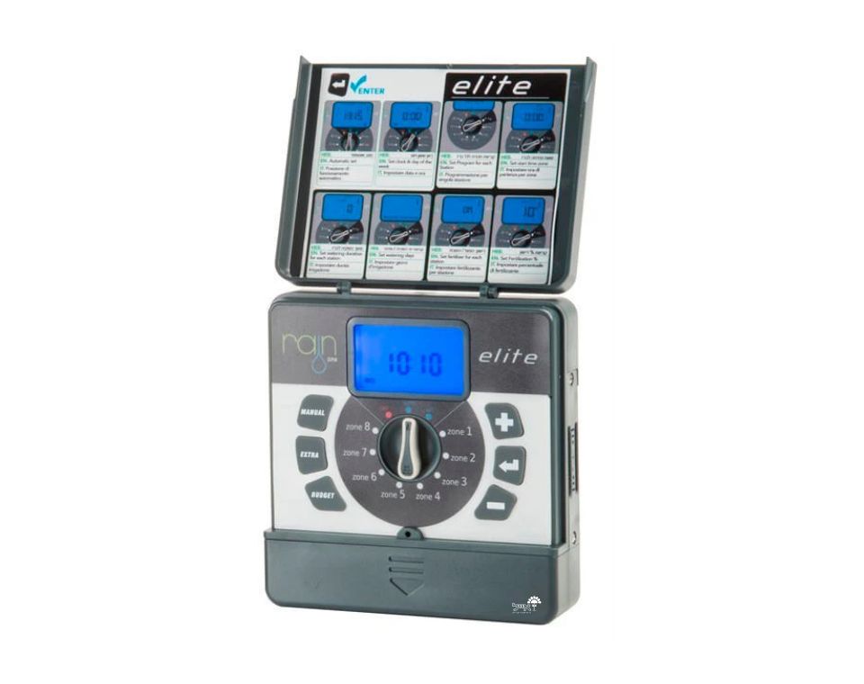 בקר מחשב השקיה ELITE פנימי 6 ברזים DC