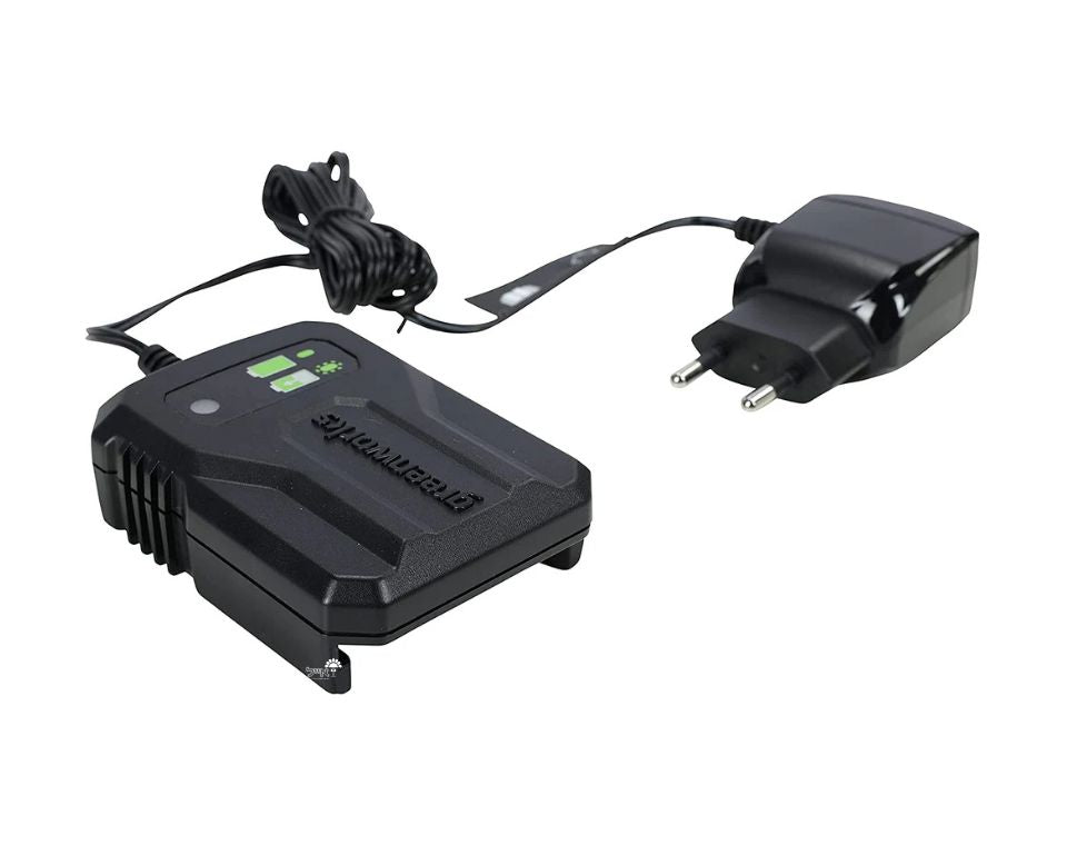 מטען מיקרו 24v 2Ah מבית greenworks