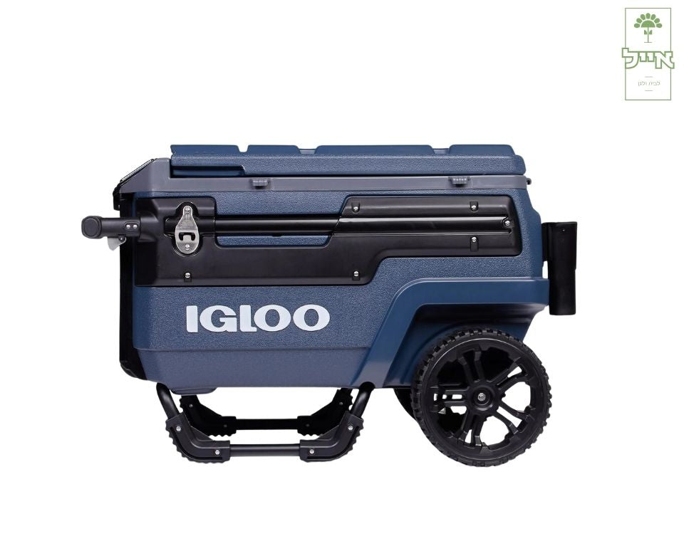 צידנית קשיחה עם גלגלים | כחול | 66 ליטר | Journey Trailmate