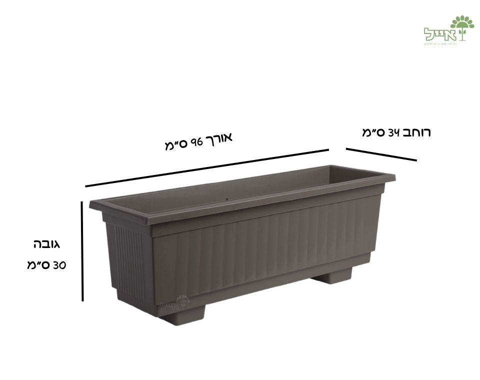 אדנית תבור | חאקי | 100 ס״מ