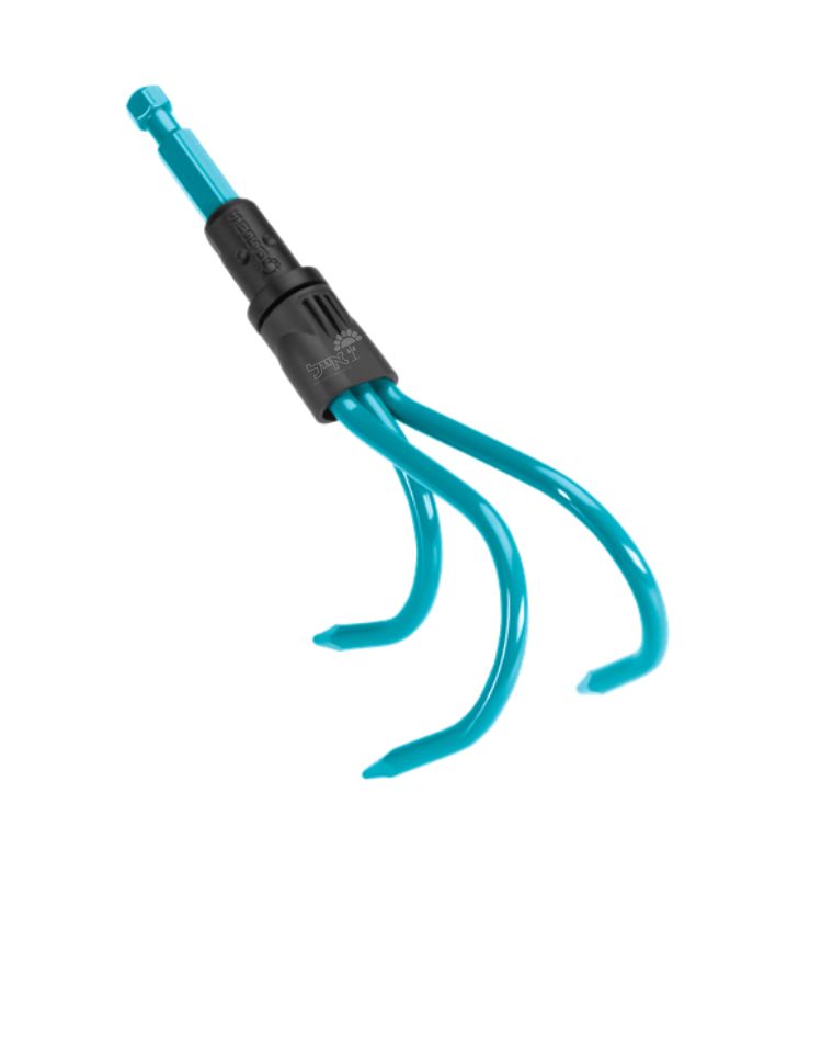 מקלטר 3 שיניים | רוחב עבודה 9 ס"מ | 3166