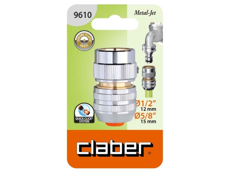 מחבר מתכת לברז גינה | 1/2" - 5/8" | 9610