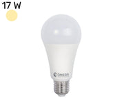 נורת לד | 17W | בסיס E27 | אור חם