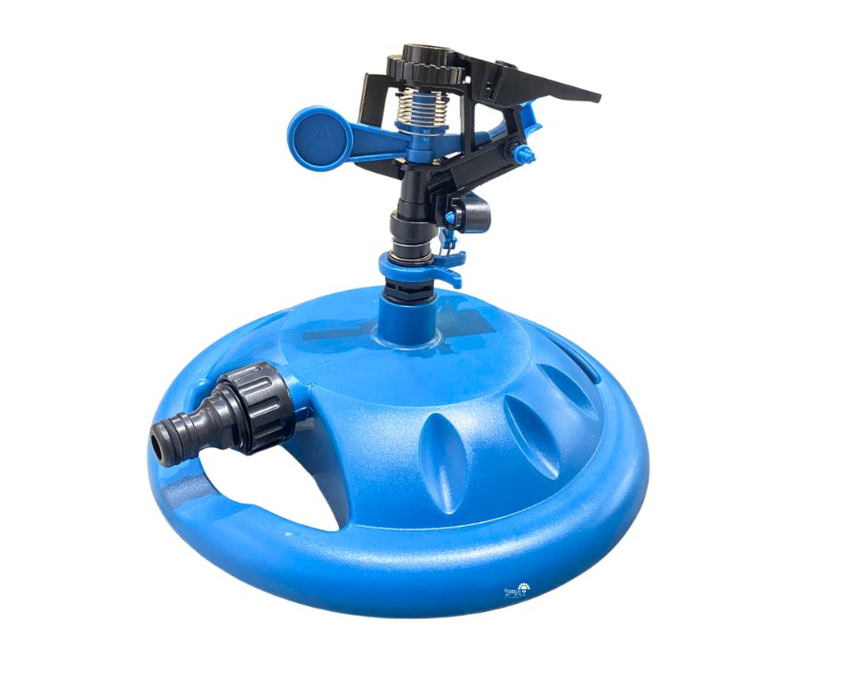 ממטרת פטיש ניידת + מזחלת | כיסוי 24 מטר