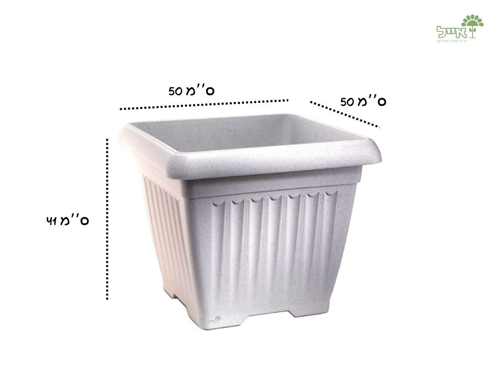 מרובע קורפו | לבן | 50X50