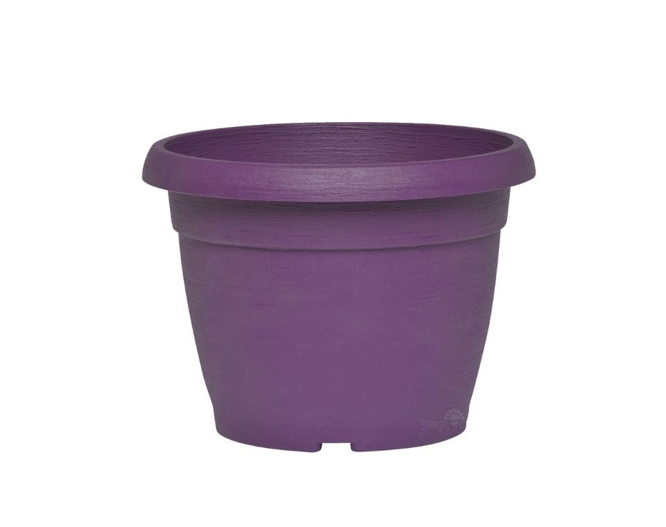 עציץ צבר | סגול | קוטר 30 ס״מ