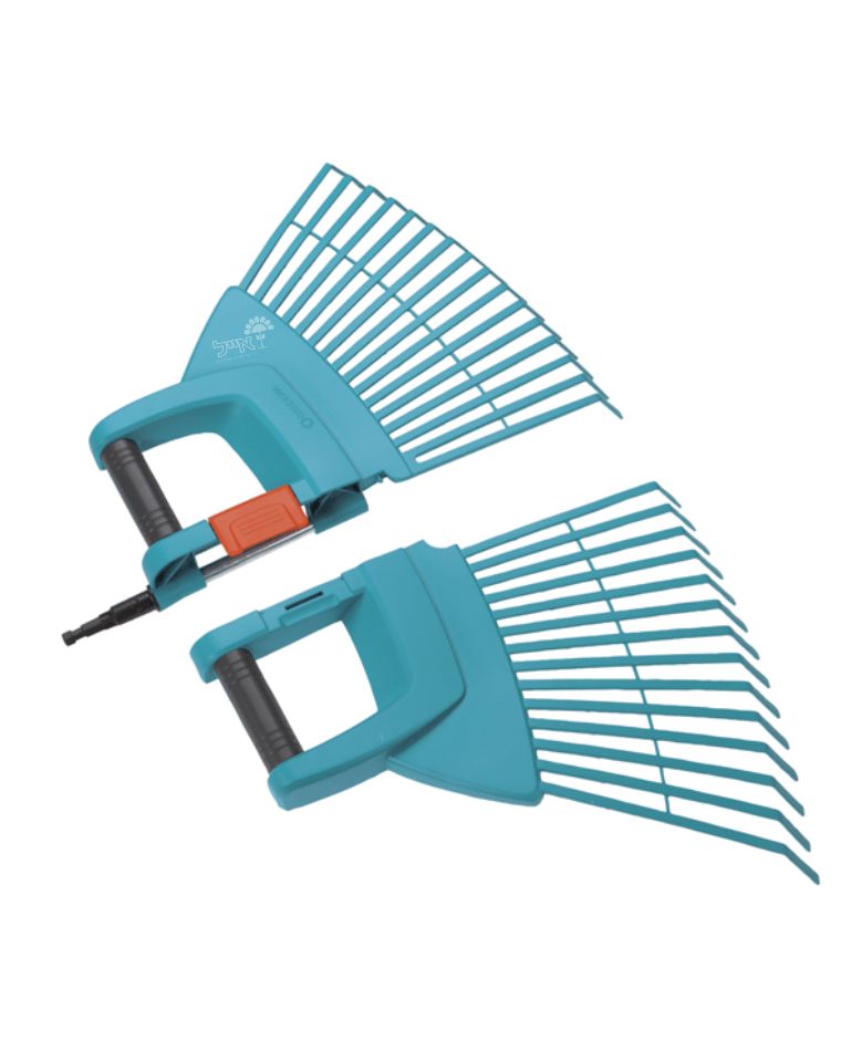 מגרפת עלים נפתחת לשניים לאיסוף העלים | רוחב 77 ס"מ | 3107