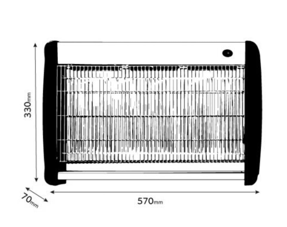 קטלן יתושים אולטרא | 50 LED-UV