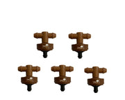 טפטפת מעבר לצינור לצינור 7 מ"מ | 2 ליטר לשעה | מארז 10 יחידות