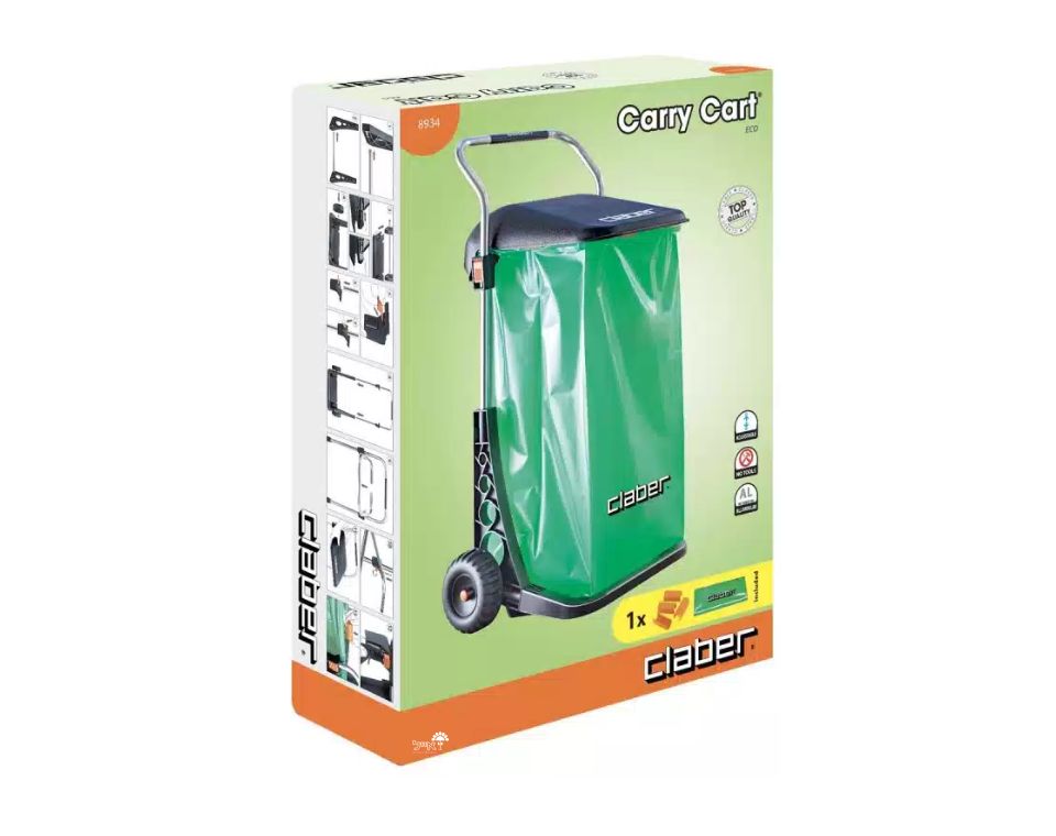 עגלה ניידת לאיסוף אשפה | 8934