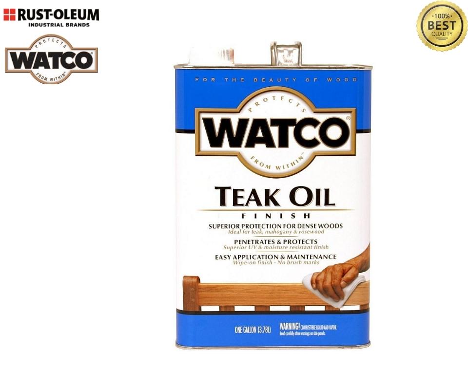 שמן טיק WATCO לחידוש רהיטי גן | 475 מ"ל