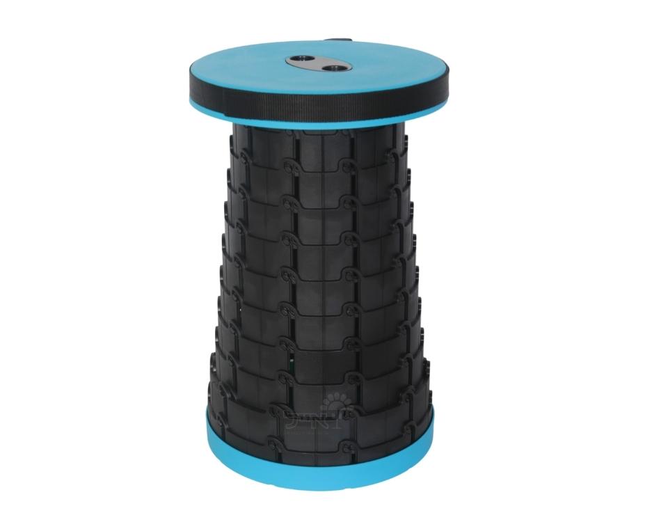 שרפרף מתקפל טלסקופי קומפקטי