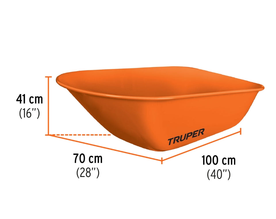 מריצה מיכל מתכת | 118 ליטר