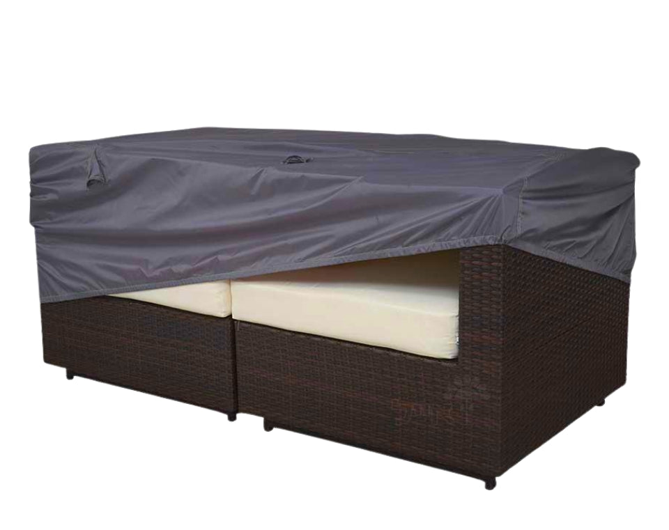 כיסוי לספה זוגית | 130X60 | שחור