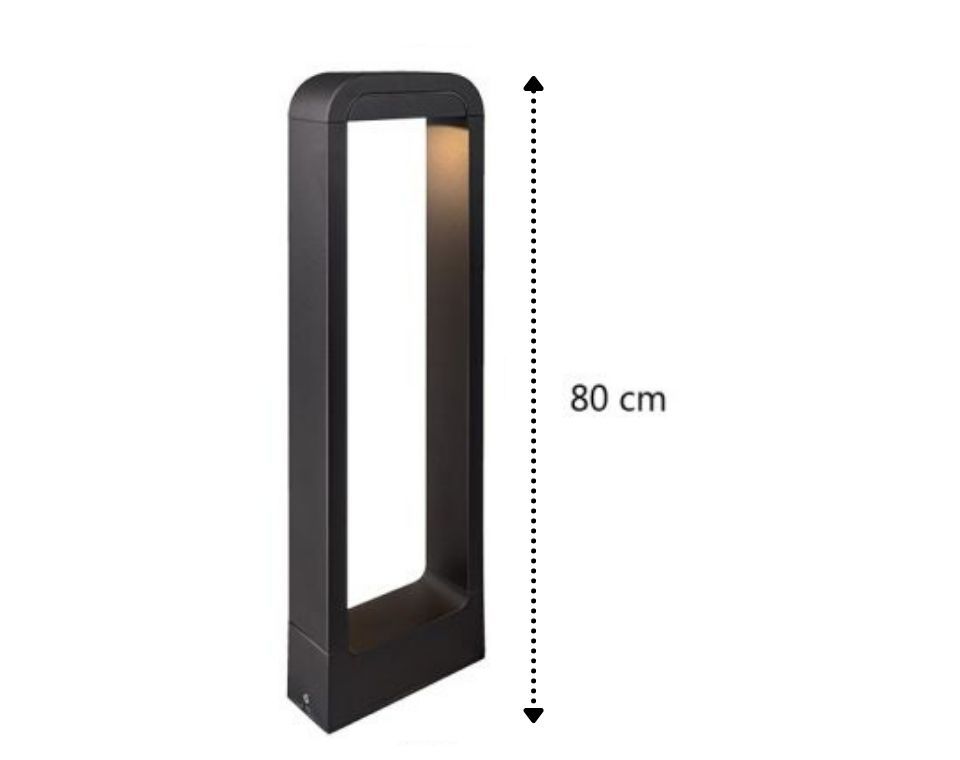 עמוד תאורה | בולארד דגם ORBIT