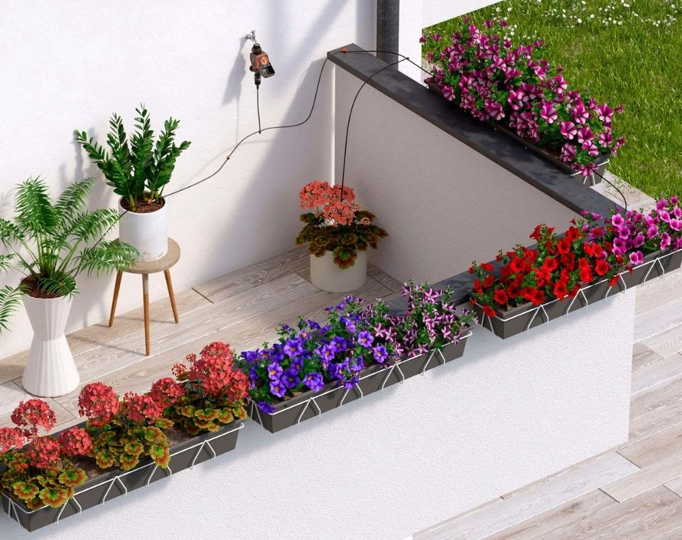 ערכת השקיה למרפסת | קלבר (הכל כלול)