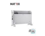 קונווקטור רצפתי לבן טורבו | 2000W | לבן