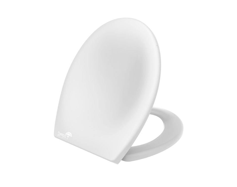 מושב אסלה הידרואלי שליפה מהירה | מידות 371X447 מ"מ | לבן מט