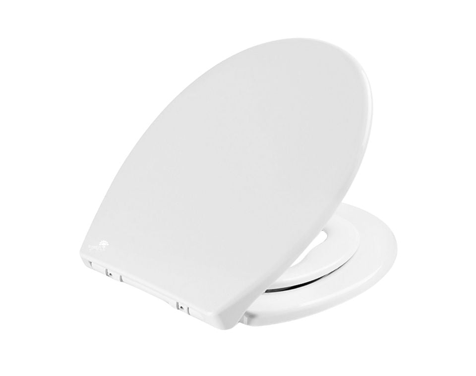 מושב אסלה הידרואלי משפחתי "סביון" | מידות 371X447 מ"מ | לבן