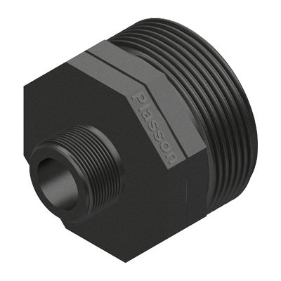 ניפל מעבר הברגה חיצונית ''1 - ''1/2