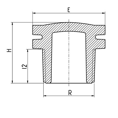 פקק | הברגה חיצונית | ''2
